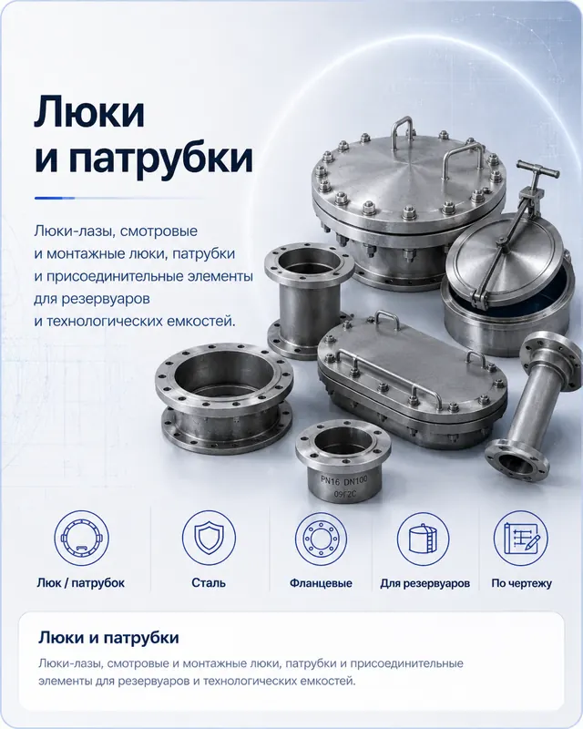 Люки и патрубки